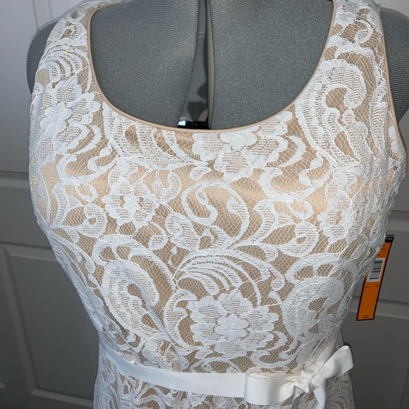 I Le Dresses Adorable Lace Overlay Dress For Special Occasion